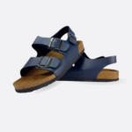 Tony P. -sandale bleu Homme ORTHOPÉDIQUE