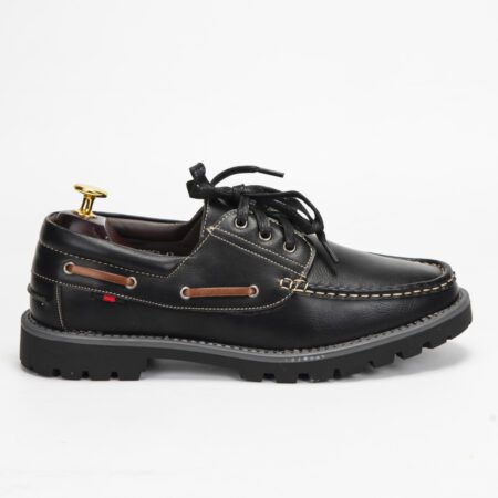 Clowse - Chaussures Bateau NOIR