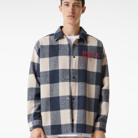 Bershka - Veste flanelle mi-saison