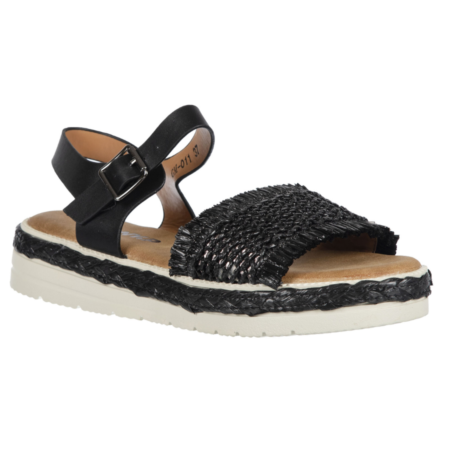 sandale femme noir