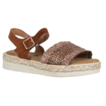 sandale femme camel
